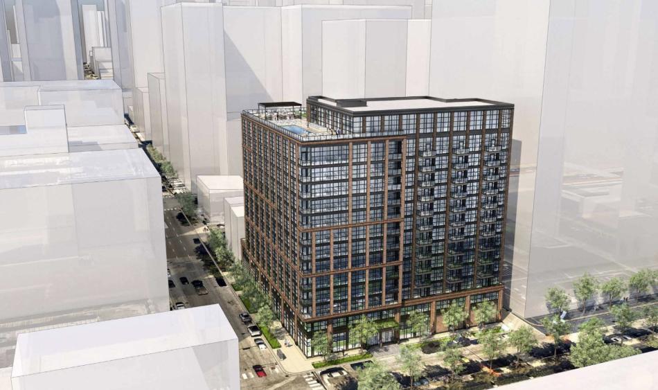 Permits are in the works for 566 W. Van Buren Urbanize Chicago